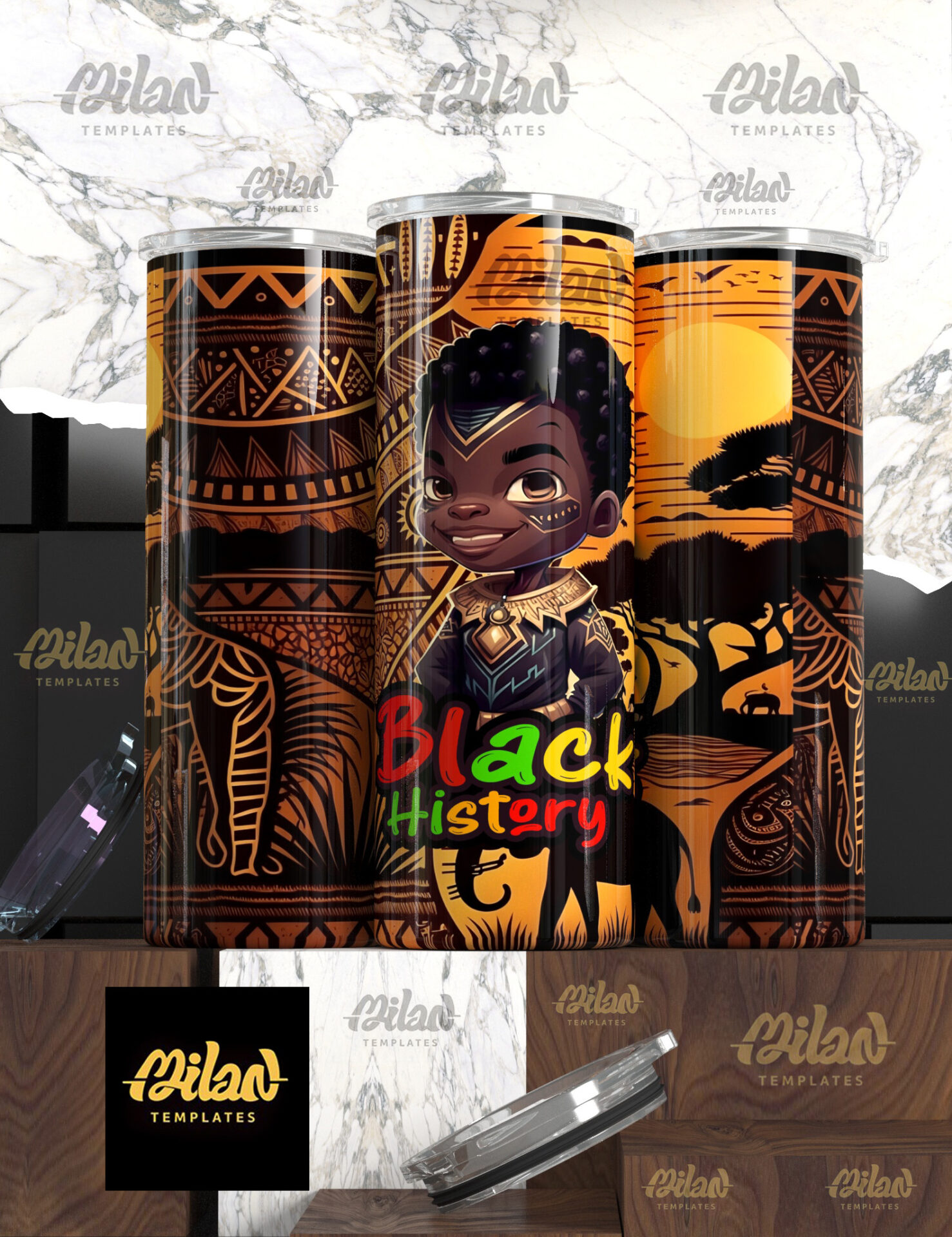 Kids – Black History – 02 – Milan Templates – tumbler – boy 02 – mkp