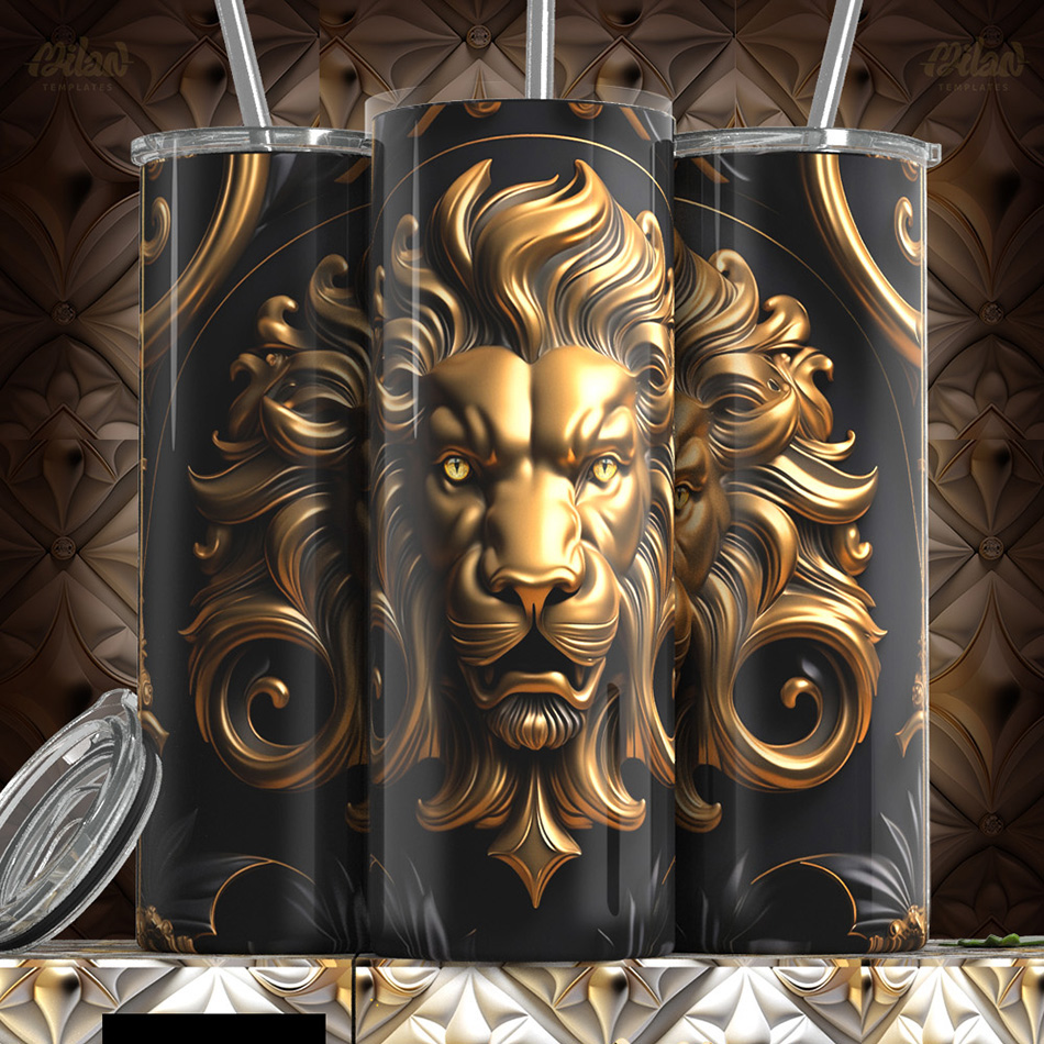 Lion luxury – Milan Templates – tumbler – mkp