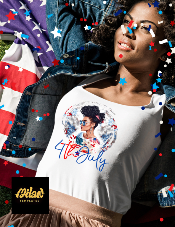 4th of July - Patriot Bundle - Sublimation Design - Milan Templates