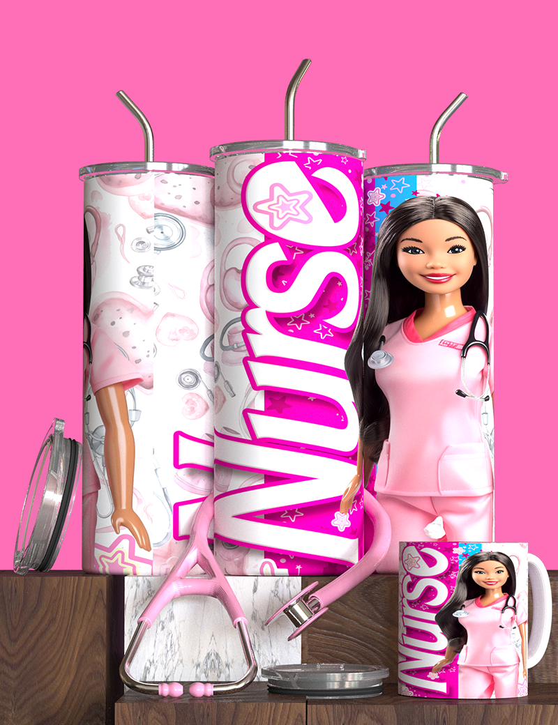 Pink Doll Nurse – Milan Templates – Asian 01 – mkp