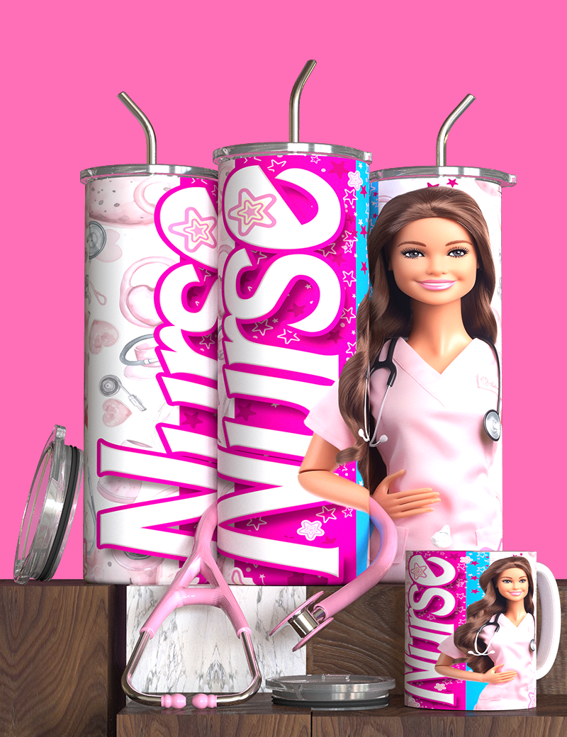 Pink Doll Nurse – -Milan Templates – brunette – mkp