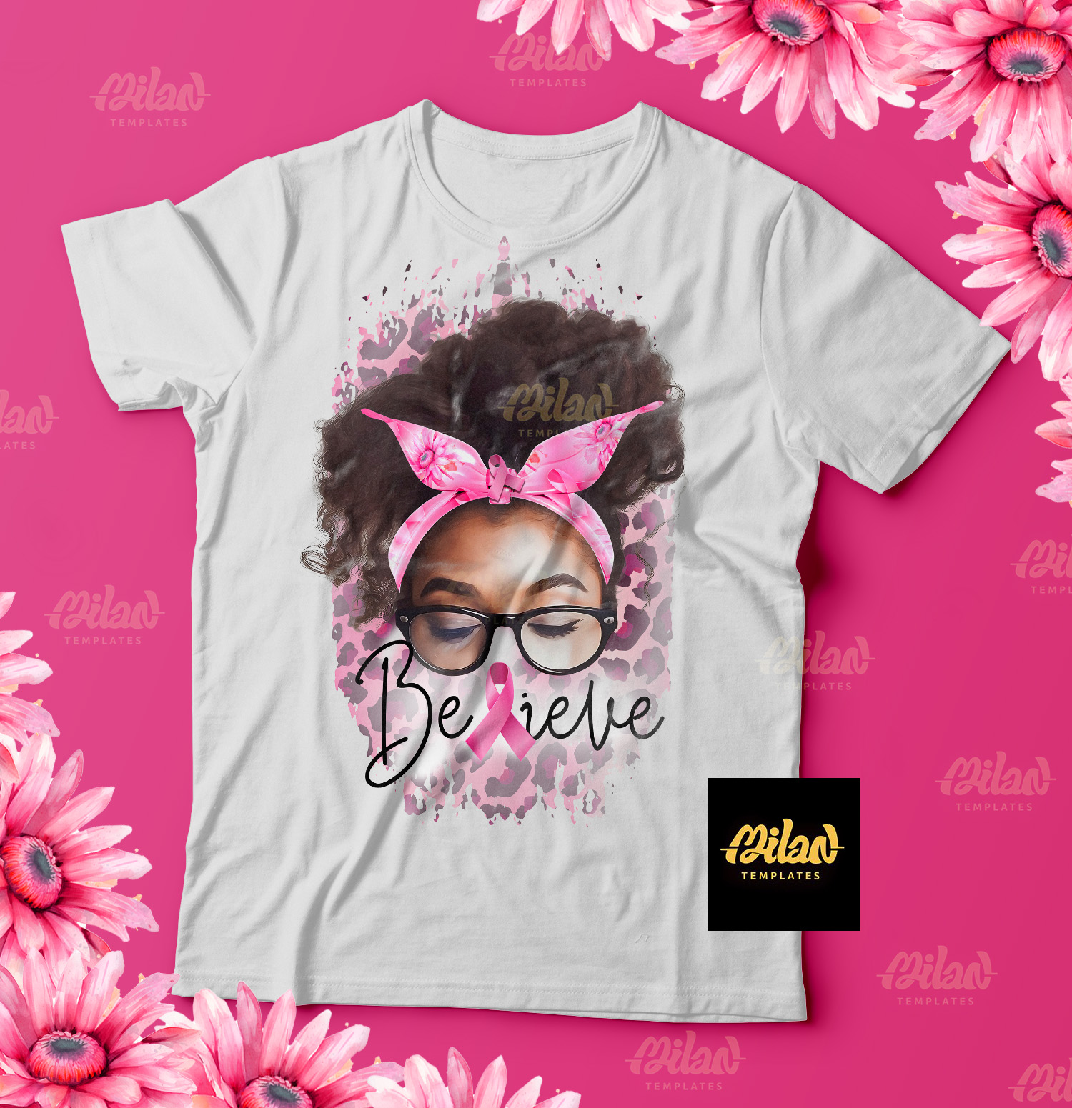 Black – momlife – t-shirt – mkp – milan templates