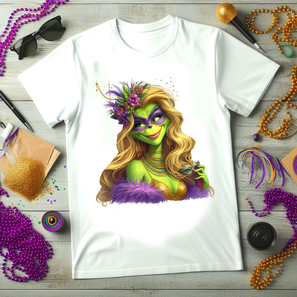 19- Grinch Happy Mardi Gras – mkp