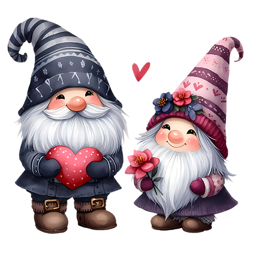 20 – Gnomes Valentine_s – Milan Templates