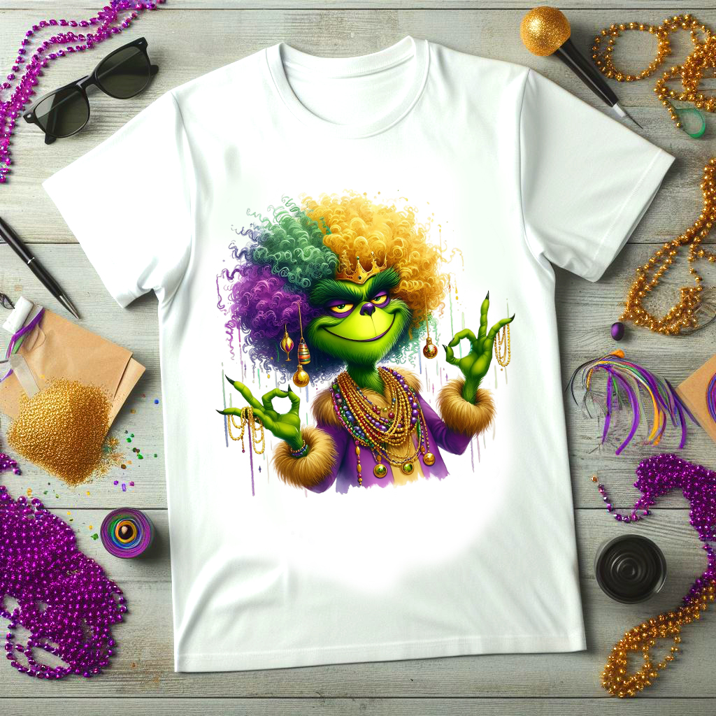 4- Grinch Happy Mardi Gras – mkp