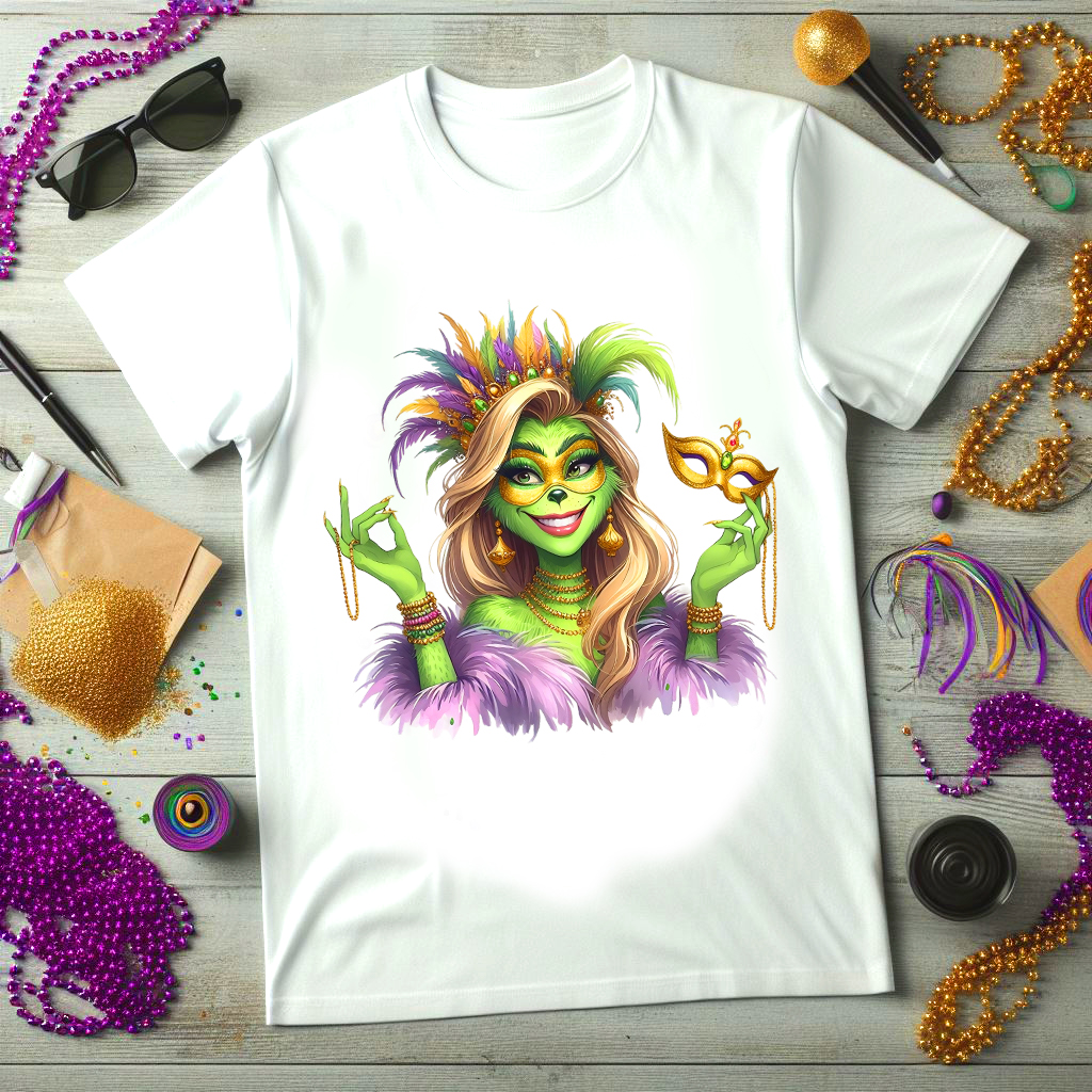 5- Grinch Happy Mardi Gras – mkp