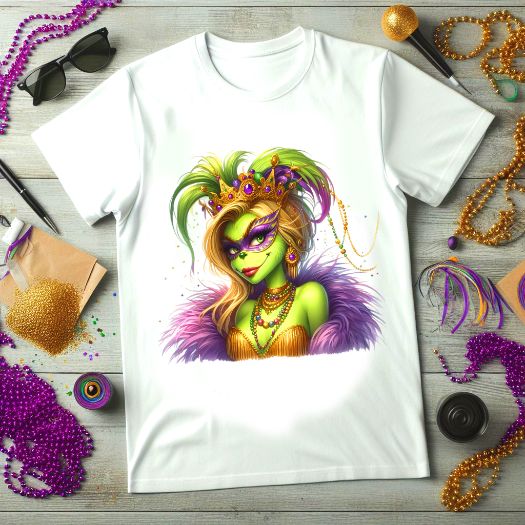 7- Grinch Happy Mardi Gras – mkp