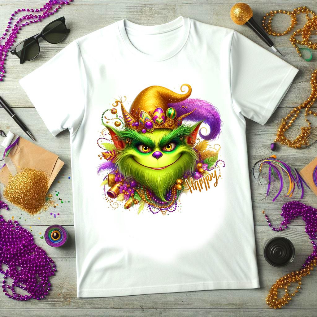 8- Grinch Happy Mardi Gras – mkp