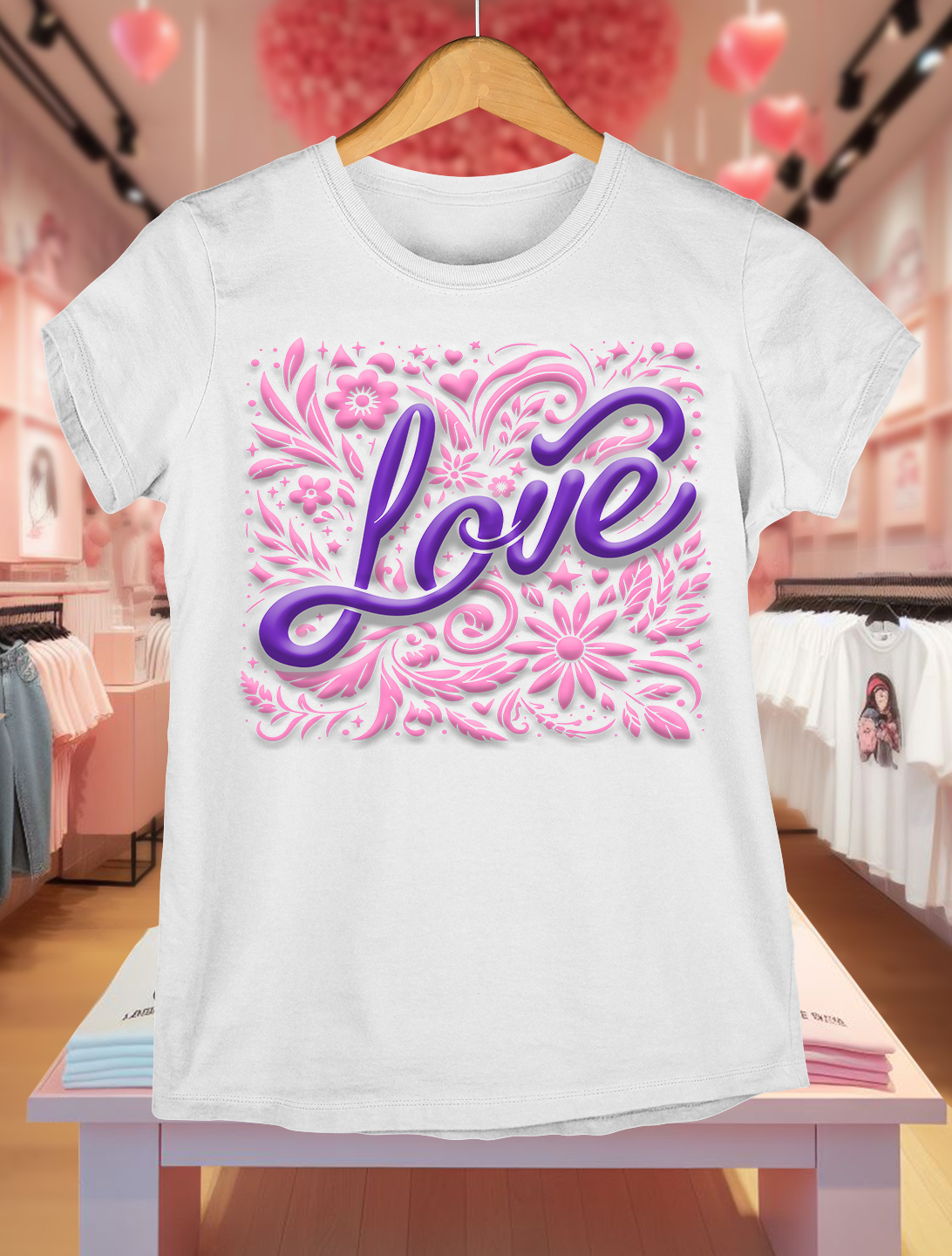 Mkp – t-shirt – Milan Templates – Love – Valantine´s Day 04