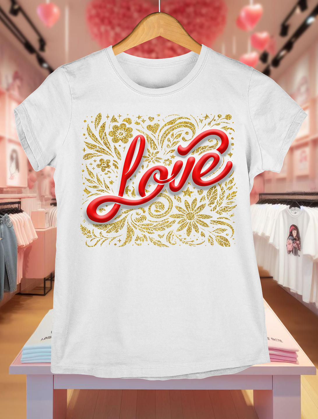 Mkp – t-shirt – Milan Templates – Love – Valantine´s Day 06