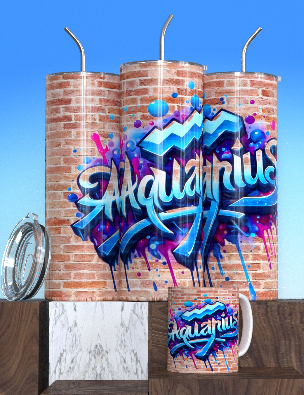 Aquarius – Tumbler – milan templates – mkp