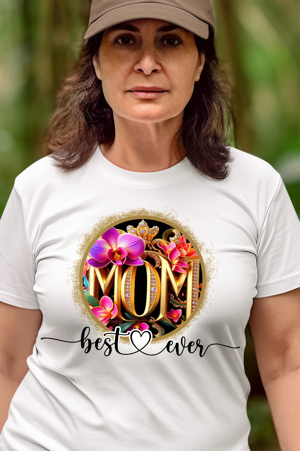 Mom 04 – gold – Milan Templates – t-shirt – mkp