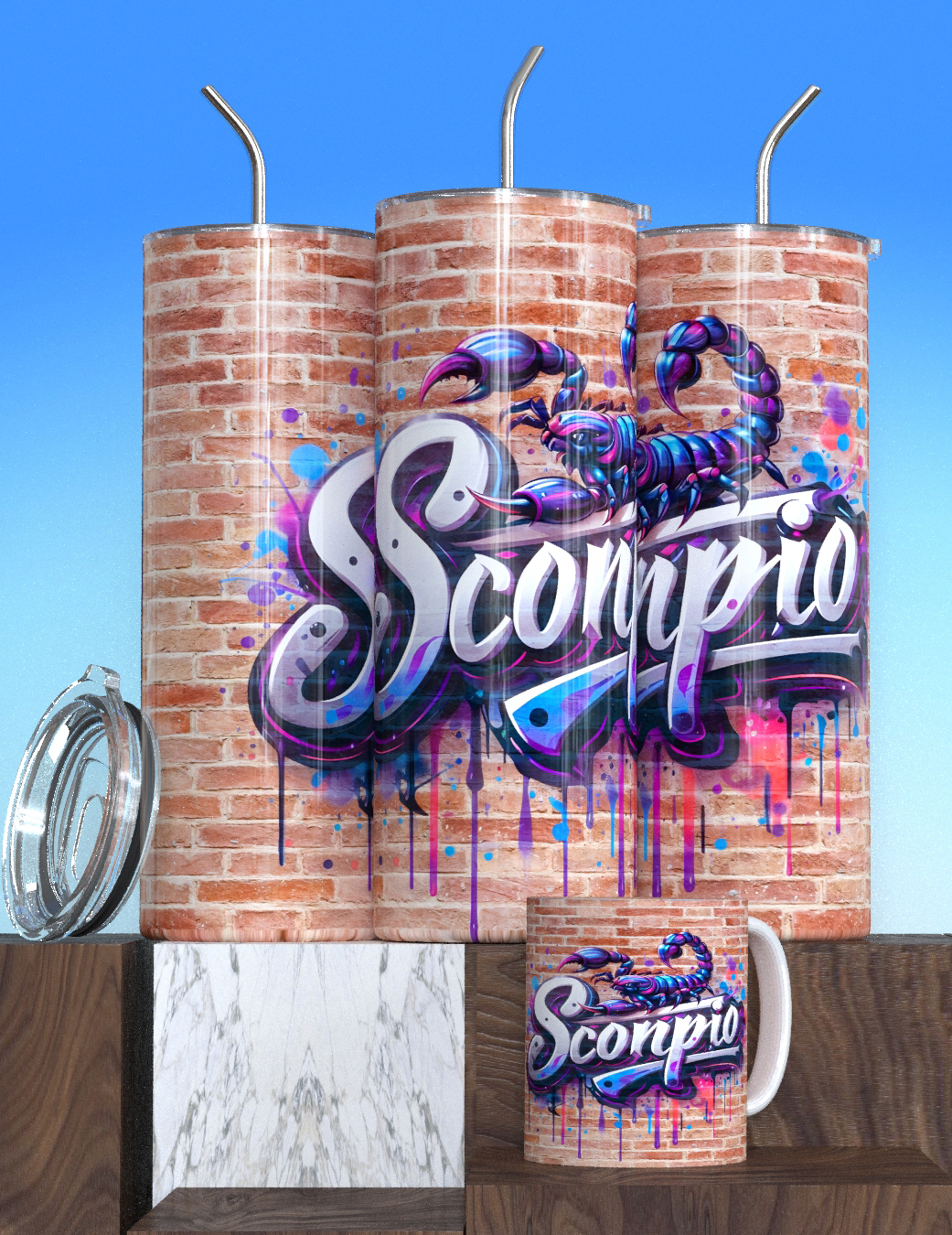 Scorpio – Tumbler – milan templates – mkp