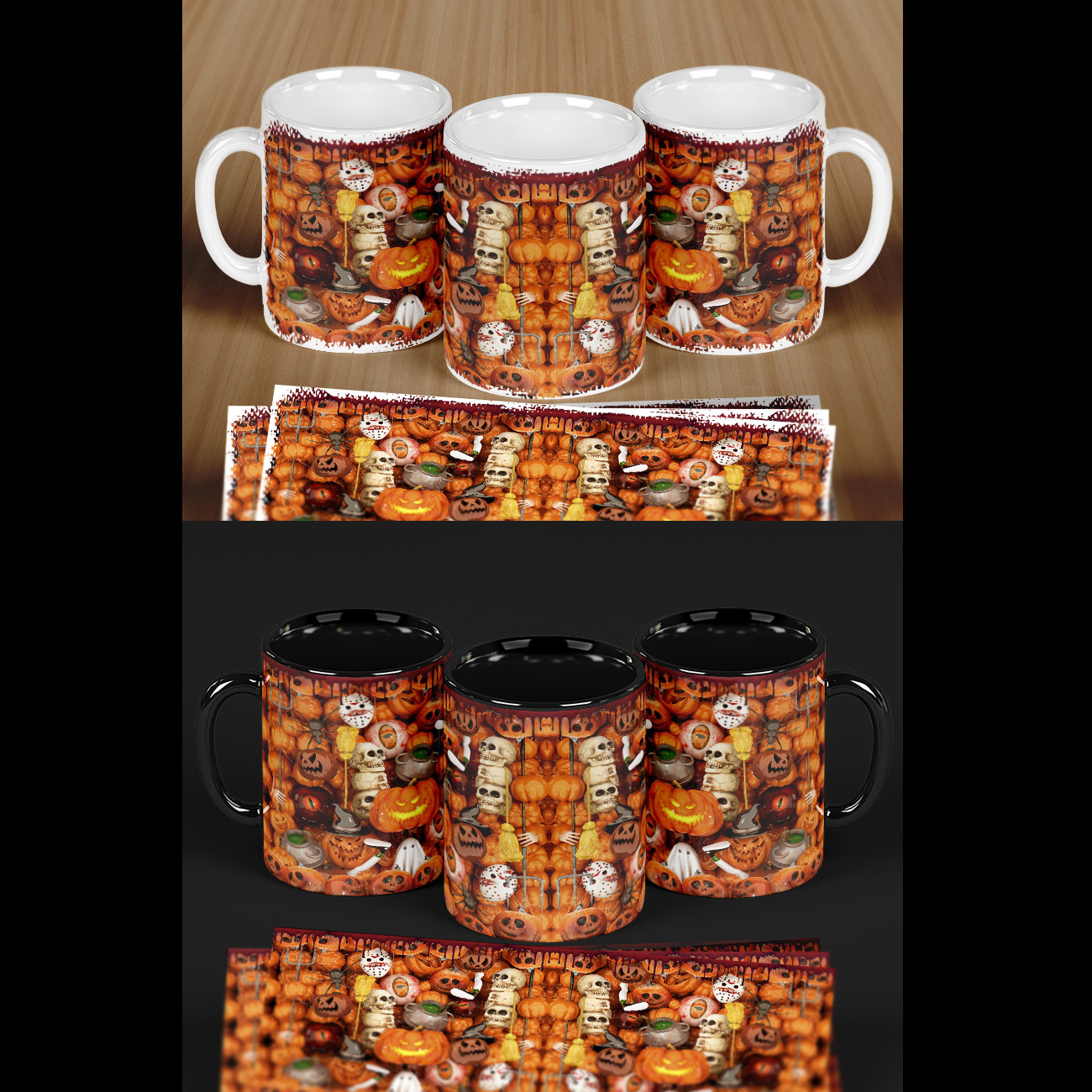 Halloween mkp – Milan Templates gum mug