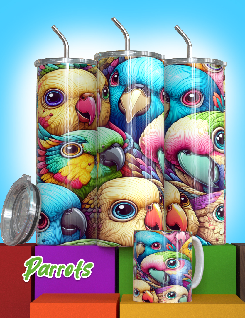 Parrots – Milan templates – mkp