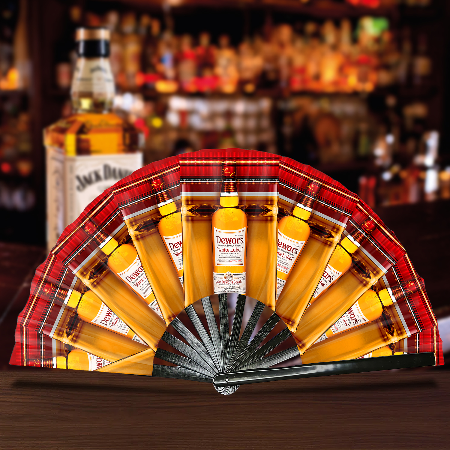 Dewars – white label – Clacking Fan – Milan Templates – mkp