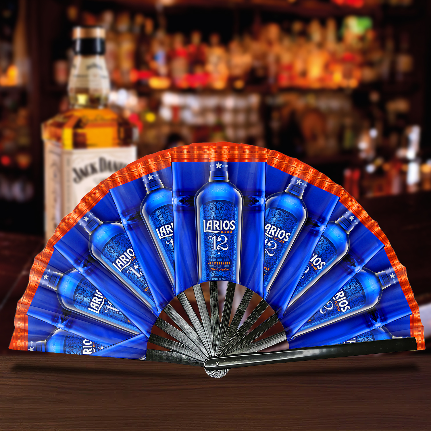Larios 1866 – Clacking Fan – Milan Templates mkp