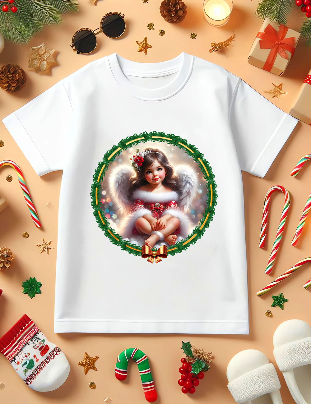 Brunette Angel – Girl – Milan Templates – 01 – tshirt – mkp