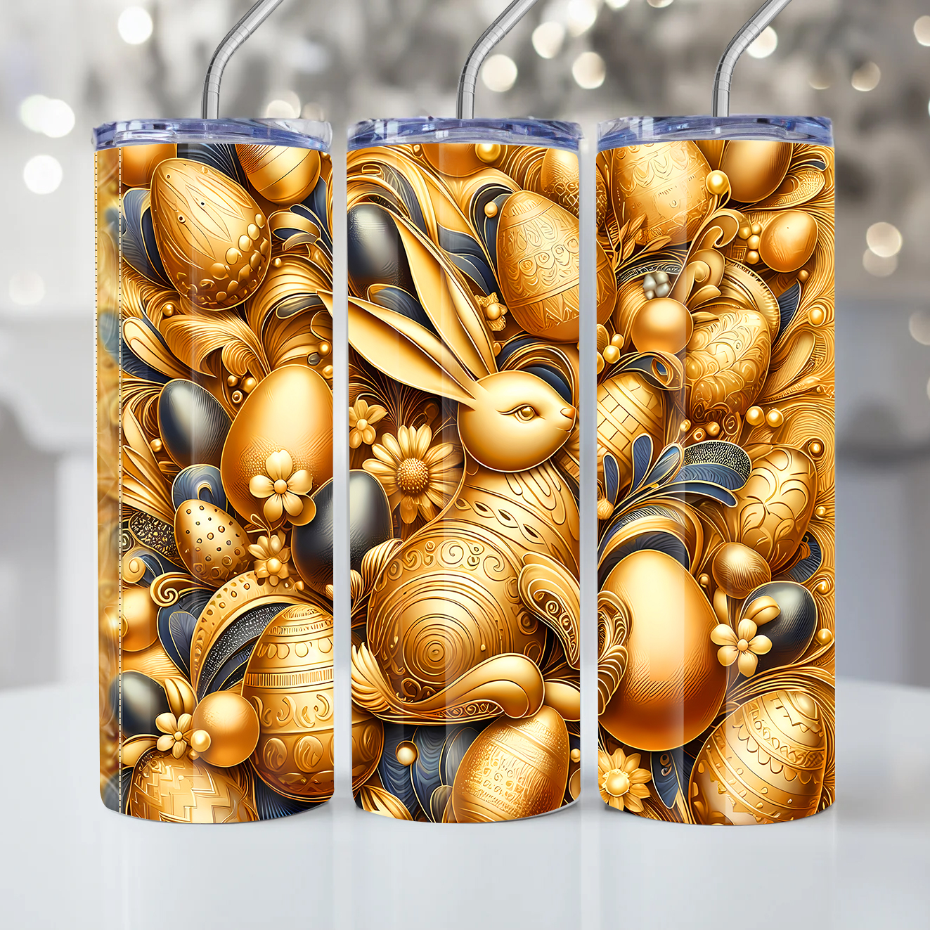 10 – Easter 3D – Milan Templates – tumbler mkp