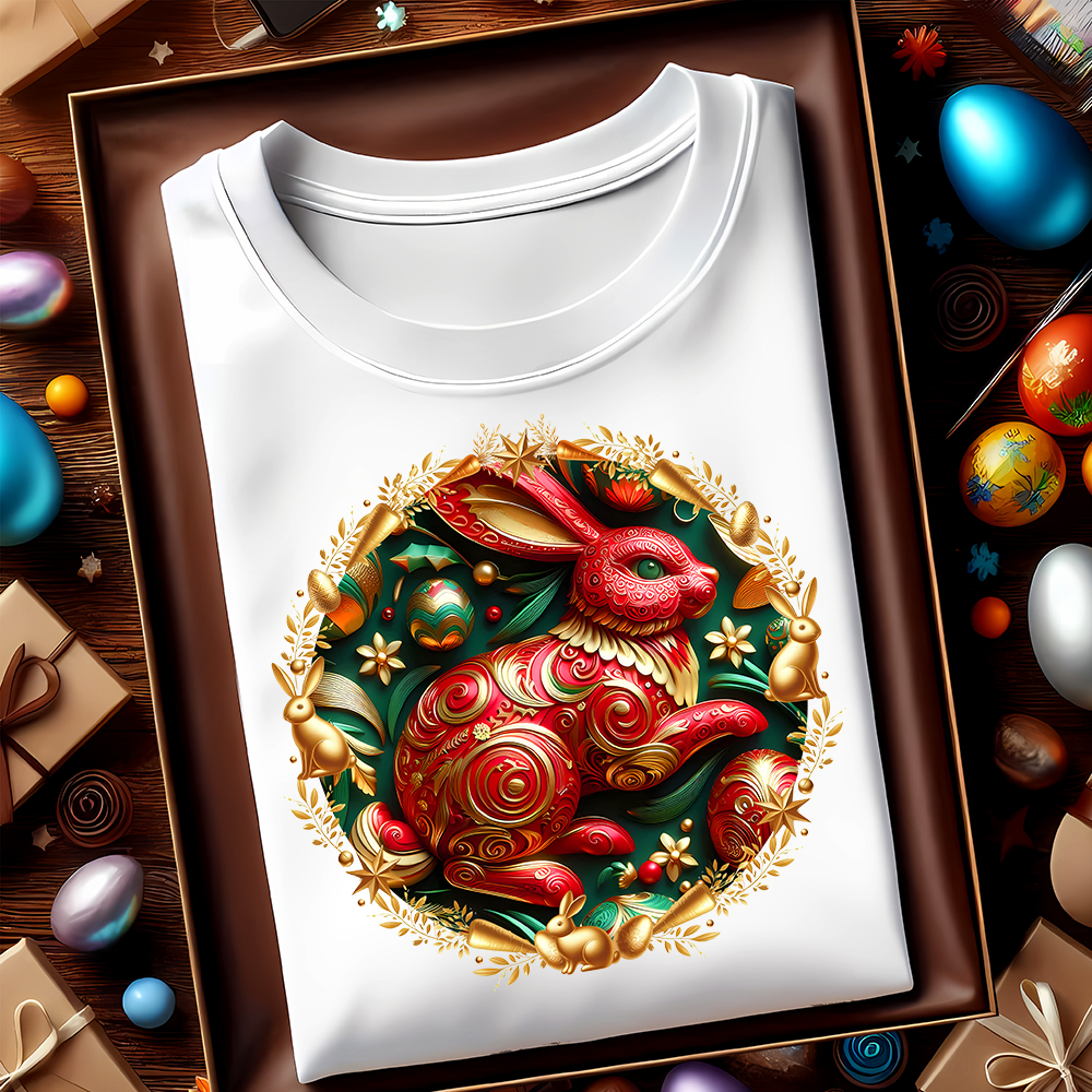 102 – Easter 3D – Milan Templates – T-shirt – mkp