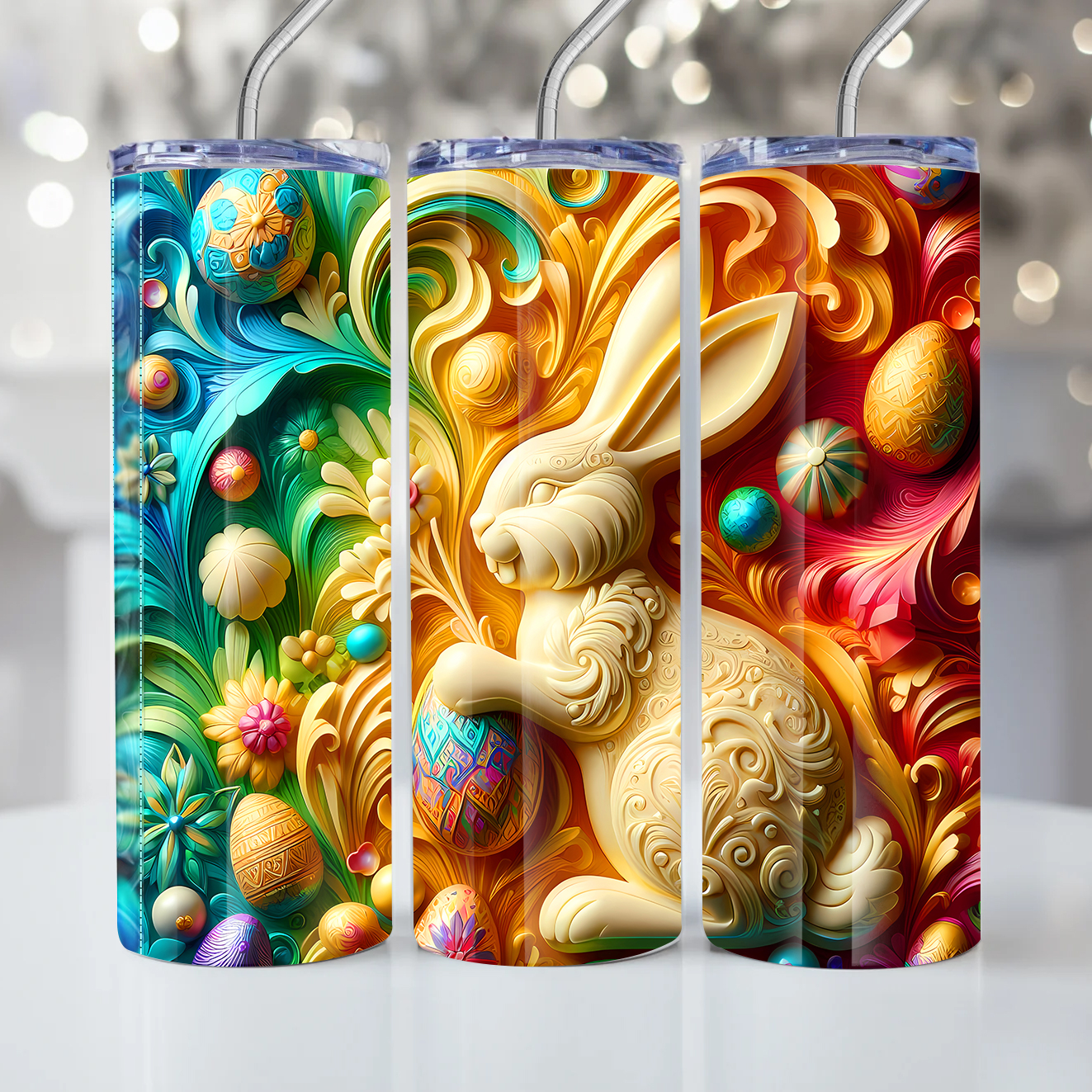 104 – Easter 3D – Milan Templates – tumbler mkp