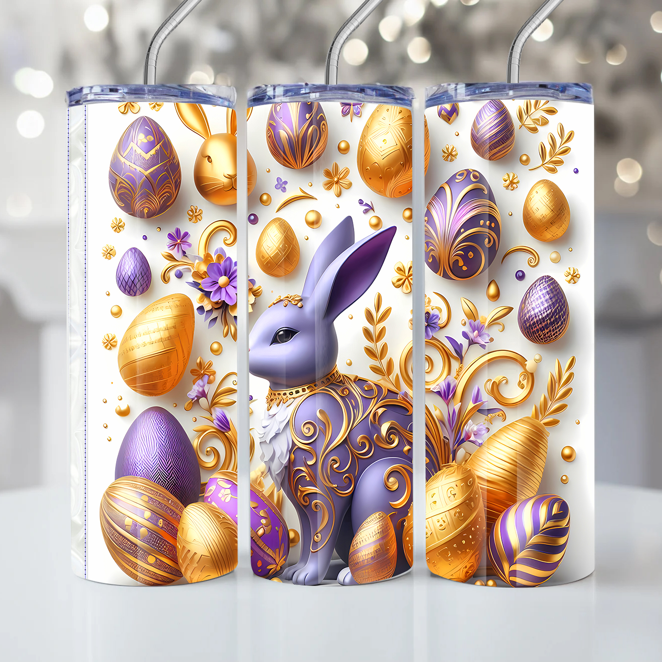 105 – Easter 3D – Milan Templates – tumbler mkp