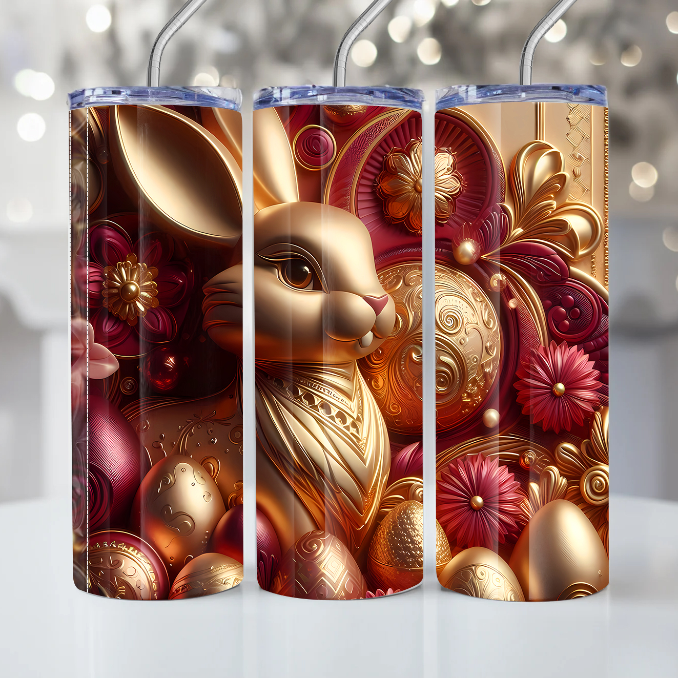 14 – Easter 3D – Milan Templates – tumbler mkp