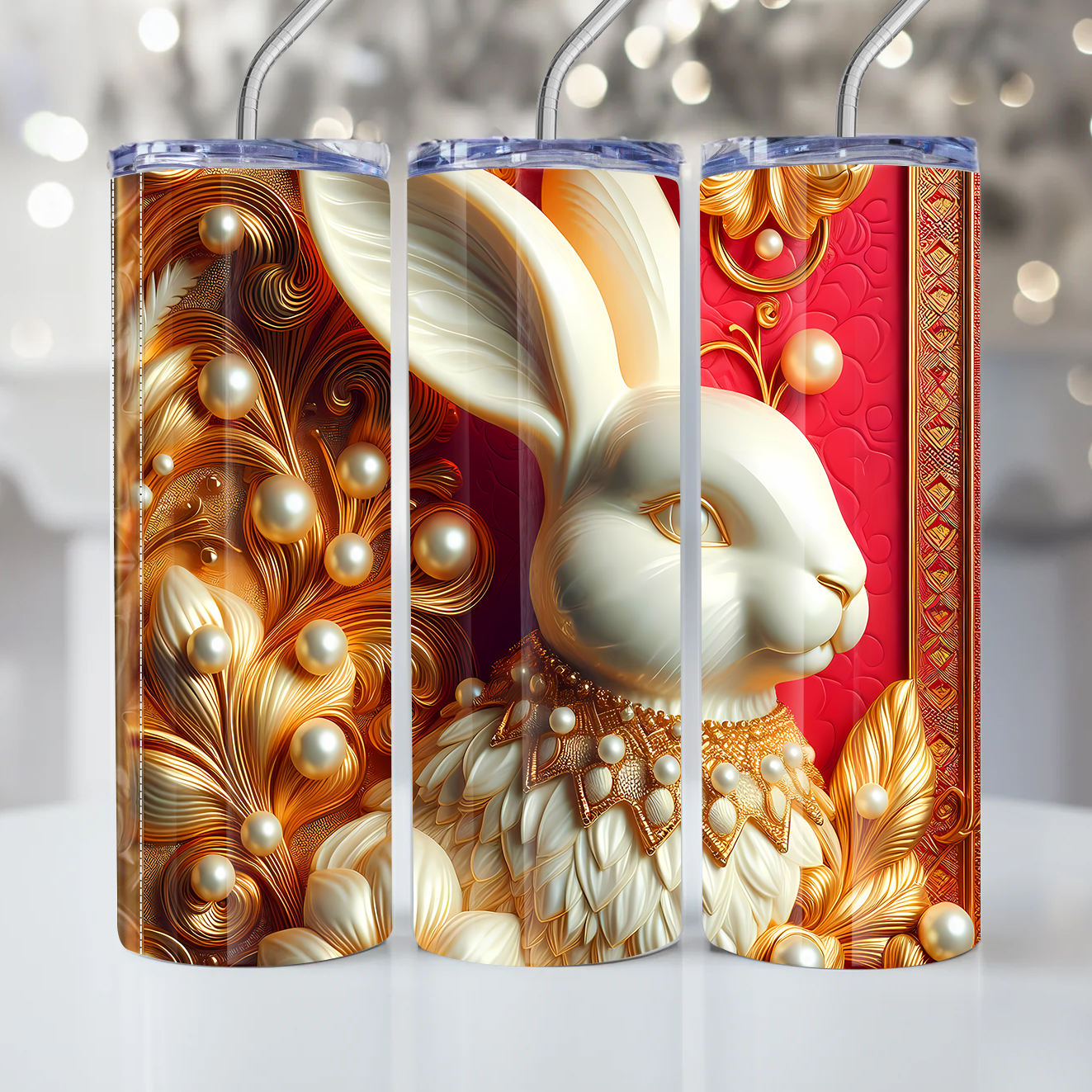 15 – Easter 3D – Milan Templates – tumbler mkp