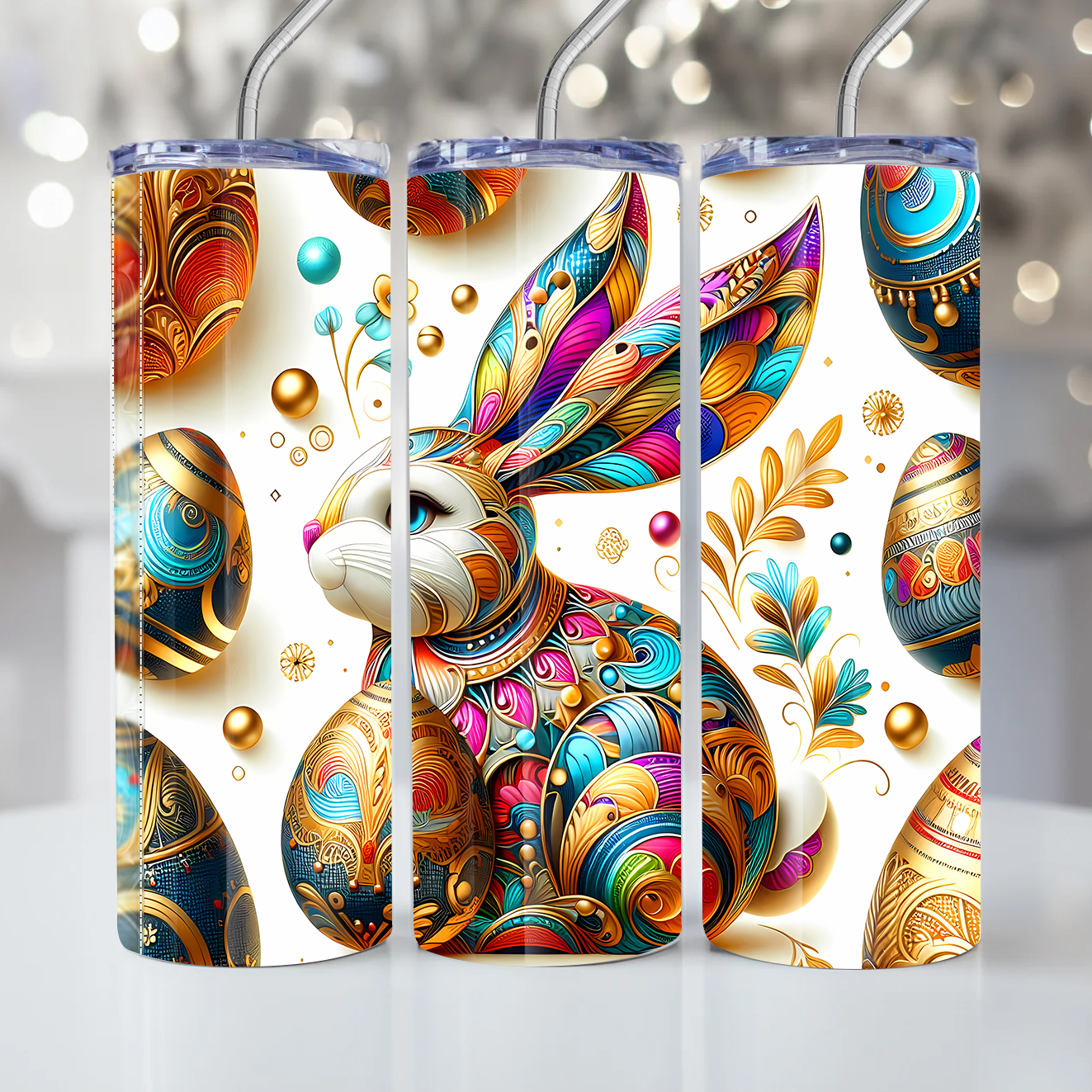 16 – Easter 3D – Milan Templates – tumbler mkp