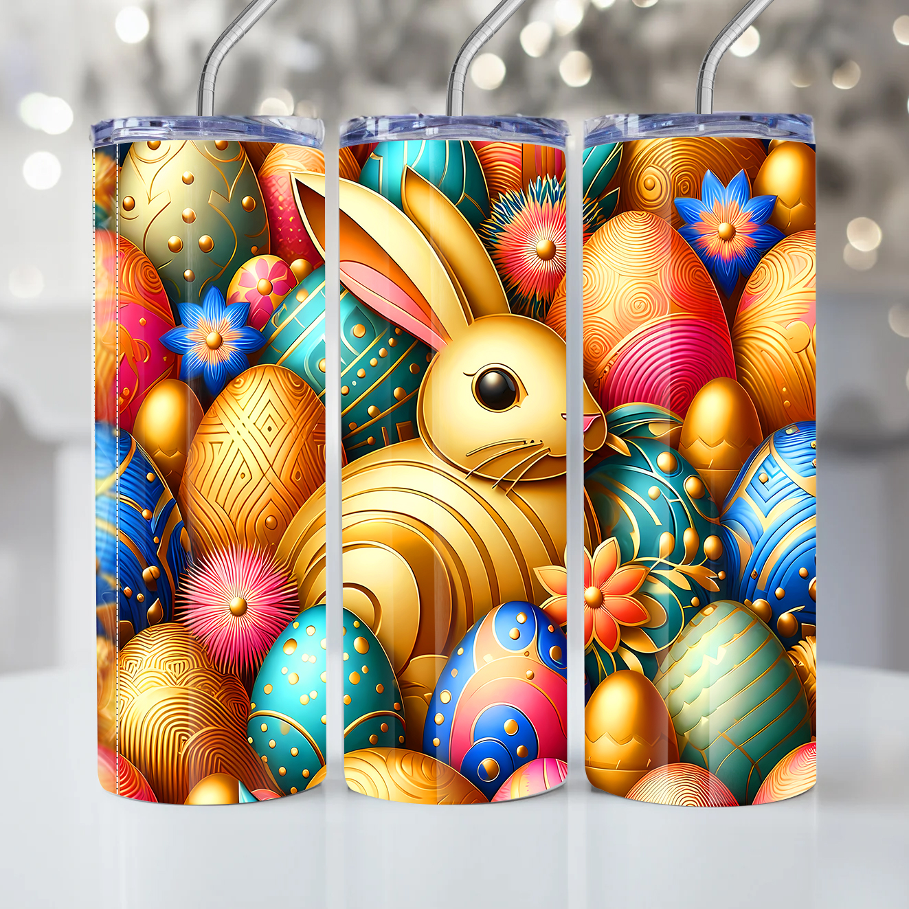 17 – Easter 3D – Milan Templates – tumbler mkp