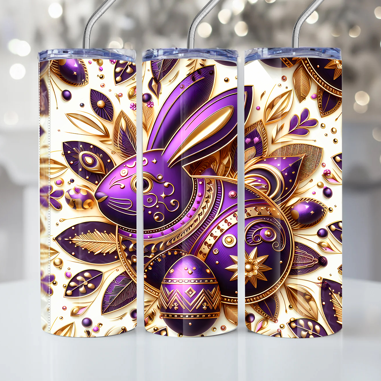 19 – Easter 3D – Milan Templates – tumbler mkp