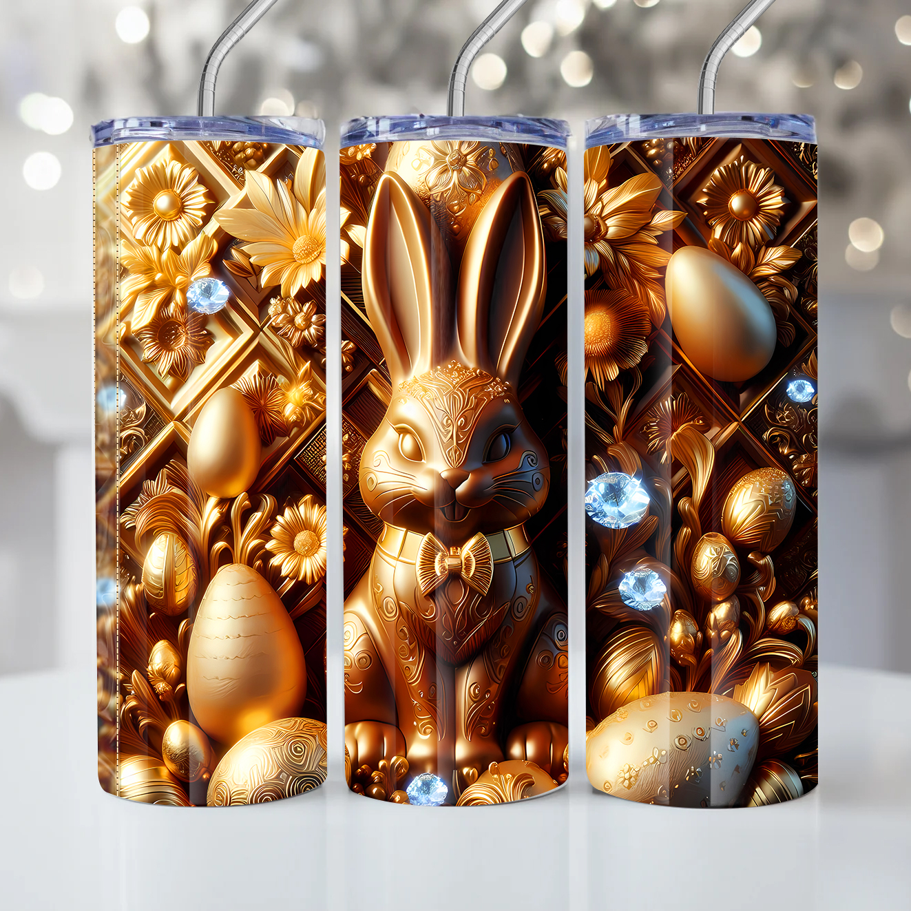 2 – Easter 3D – Milan Templates – tumbler mkp