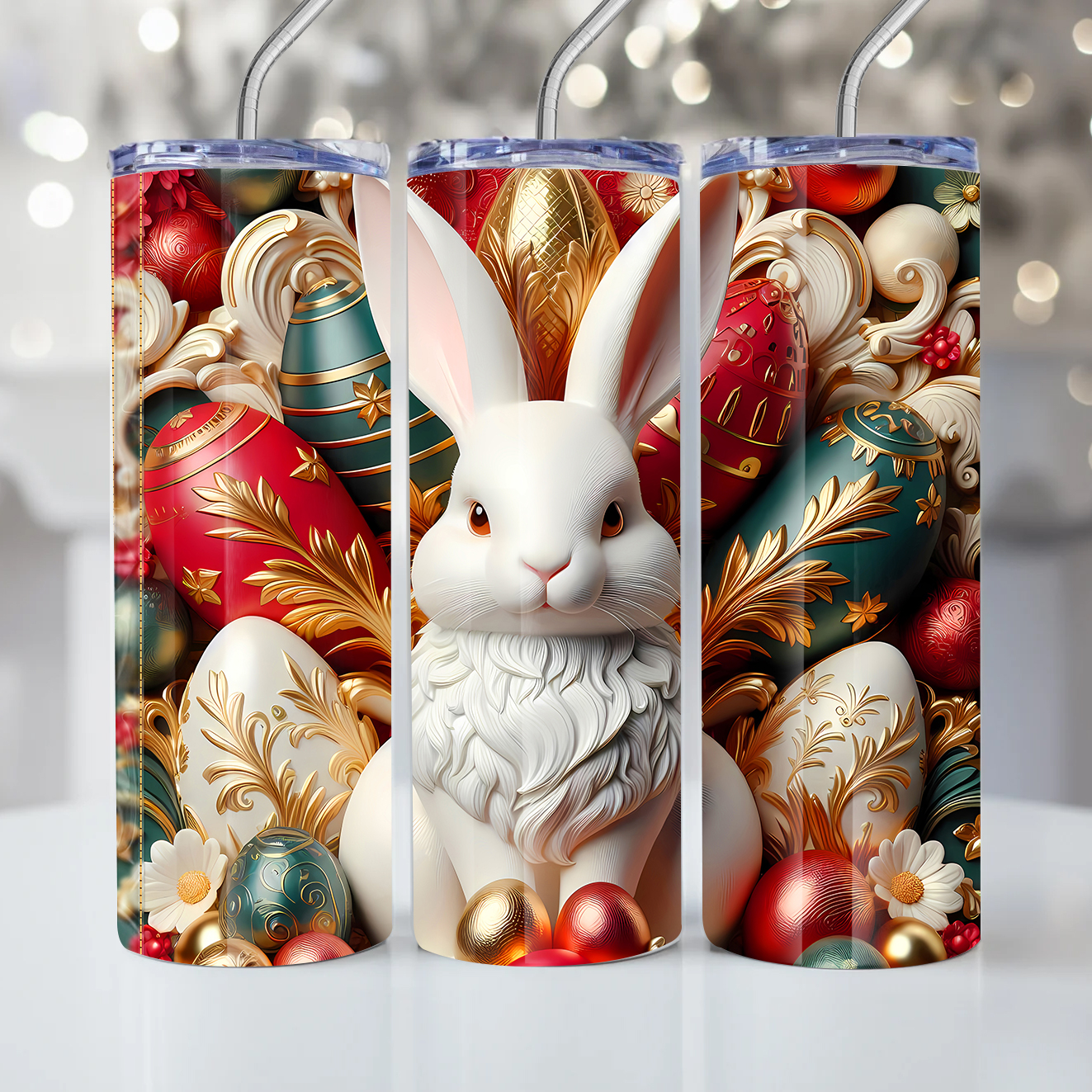 21 – Easter 3D – Milan Templates – tumbler mkp