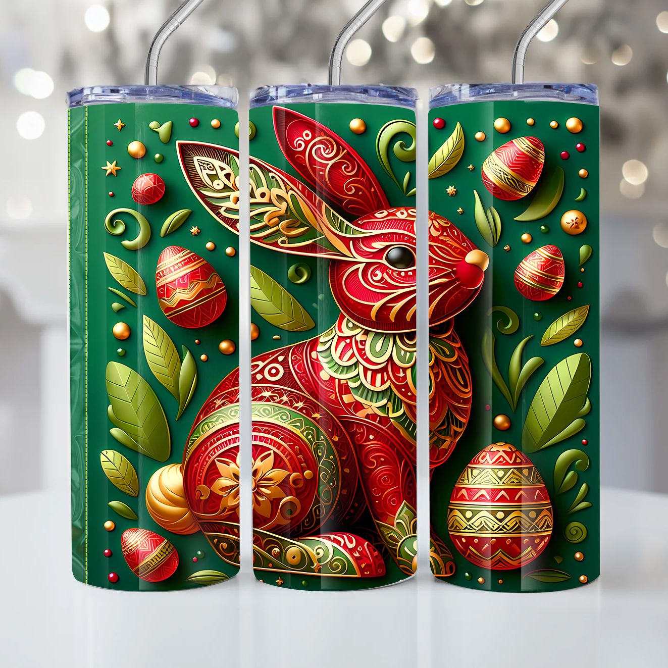 22 – Easter 3D – Milan Templates – tumbler mkp