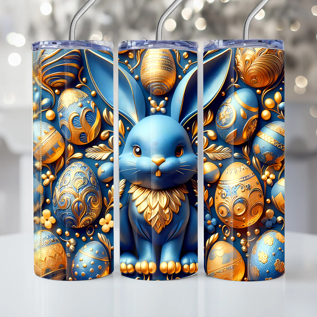 24 – Easter 3D – Milan Templates – tumbler mkp