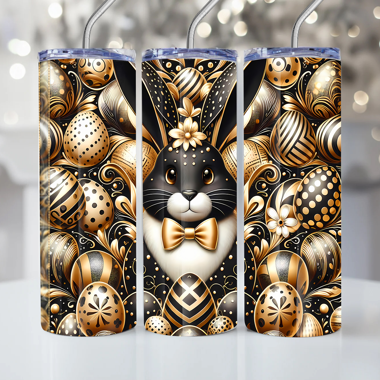 3 – Easter 3D – Milan Templates – tumbler mkp