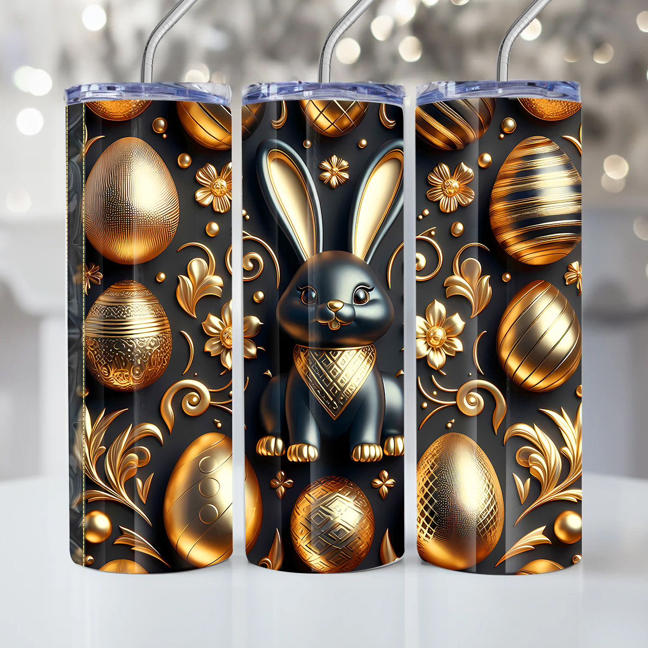 31 – Easter 3D – Milan Templates – tumbler mkp