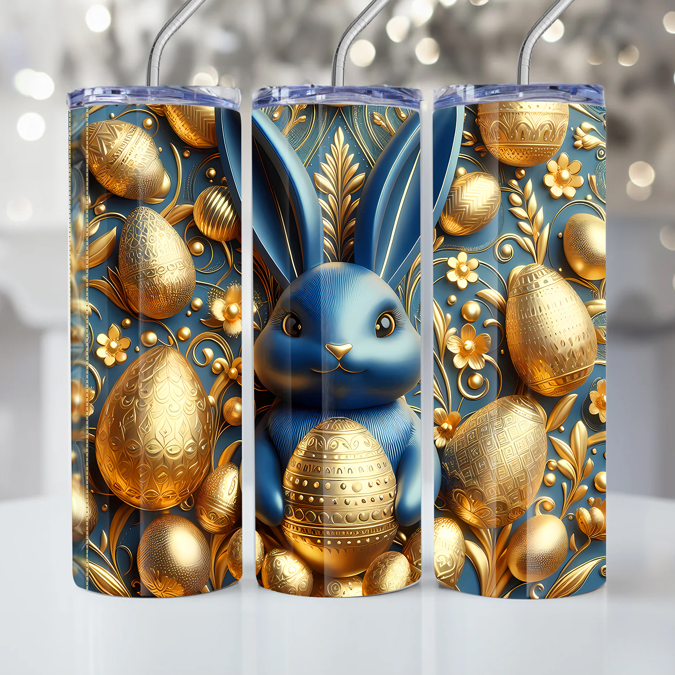 37 – Easter 3D – Milan Templates – tumbler mkp