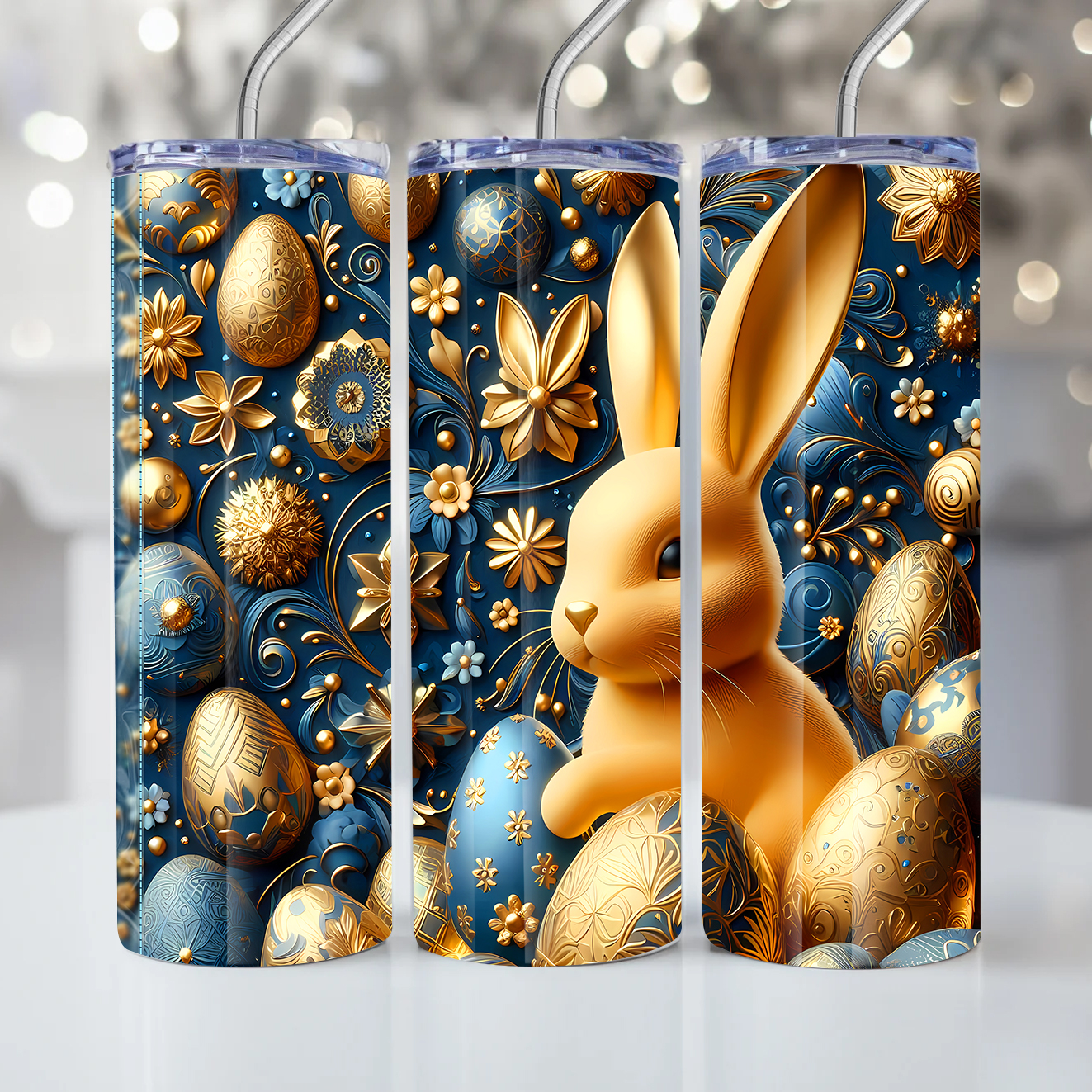 4 – Easter 3D – Milan Templates – tumbler mkp