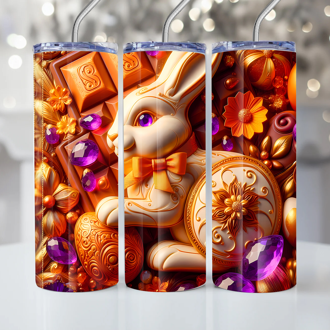 40 – Easter 3D – Milan Templates – tumbler mkp