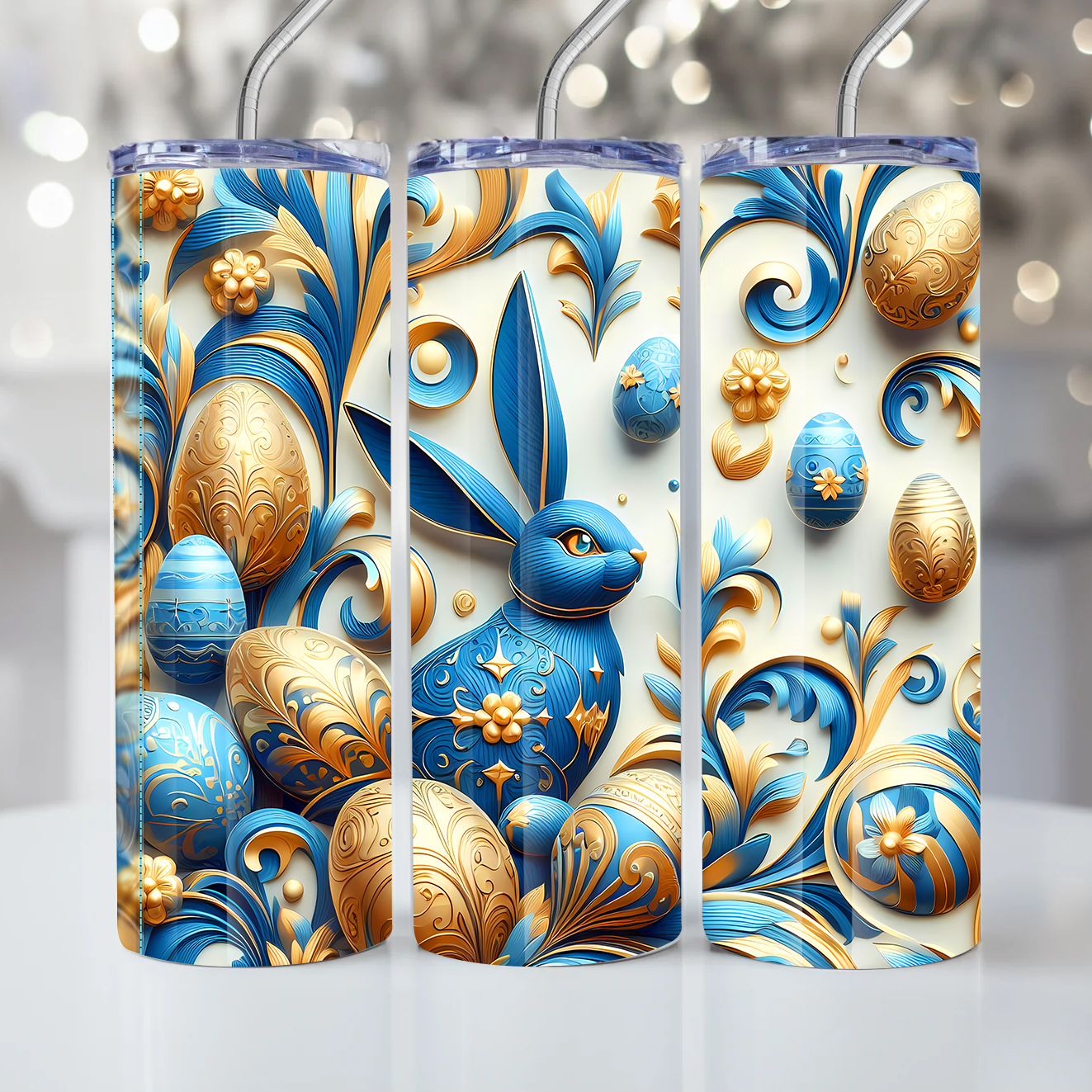 53 – Easter 3D – Milan Templates – tumbler mkp