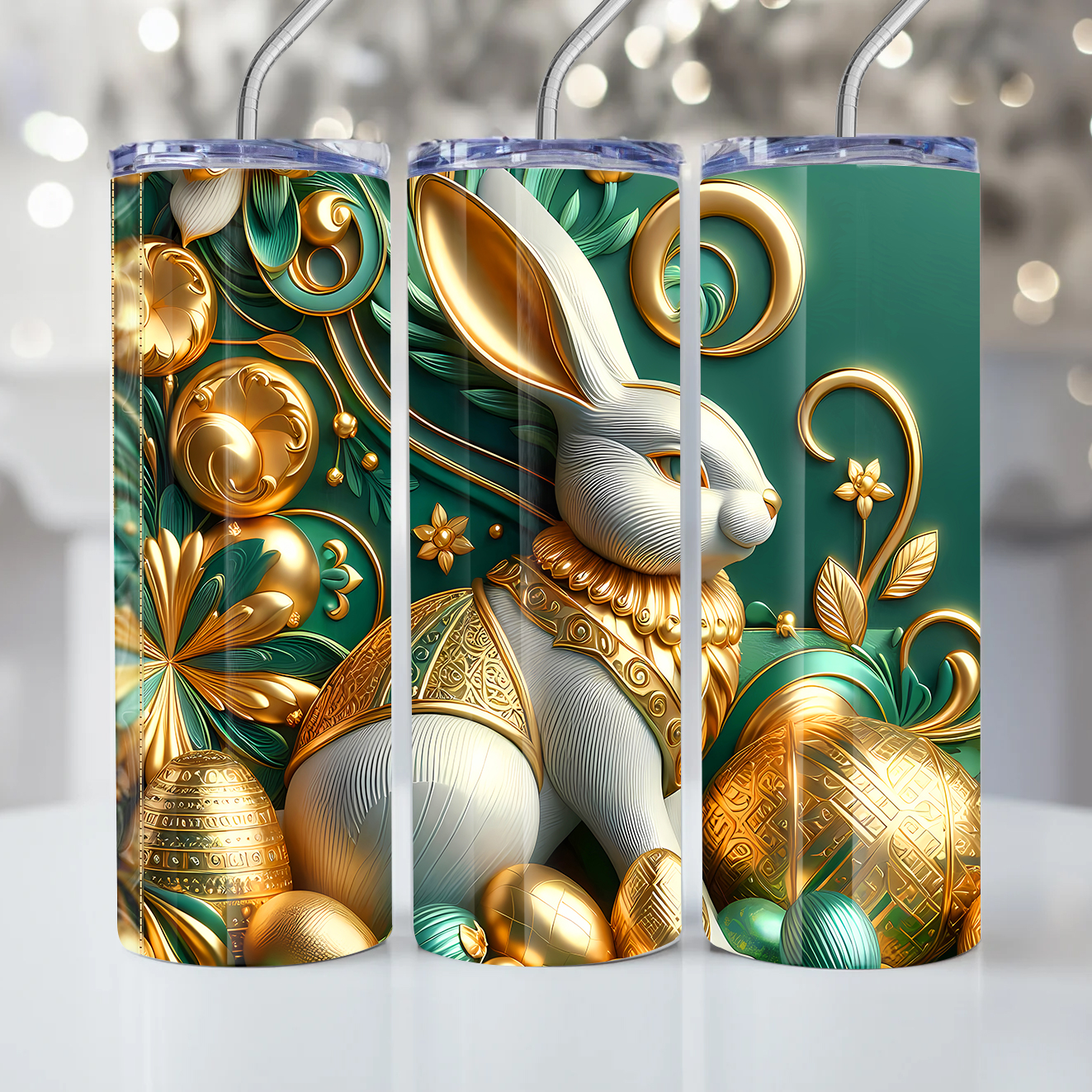 54 – Easter 3D – Milan Templates – tumbler mkp