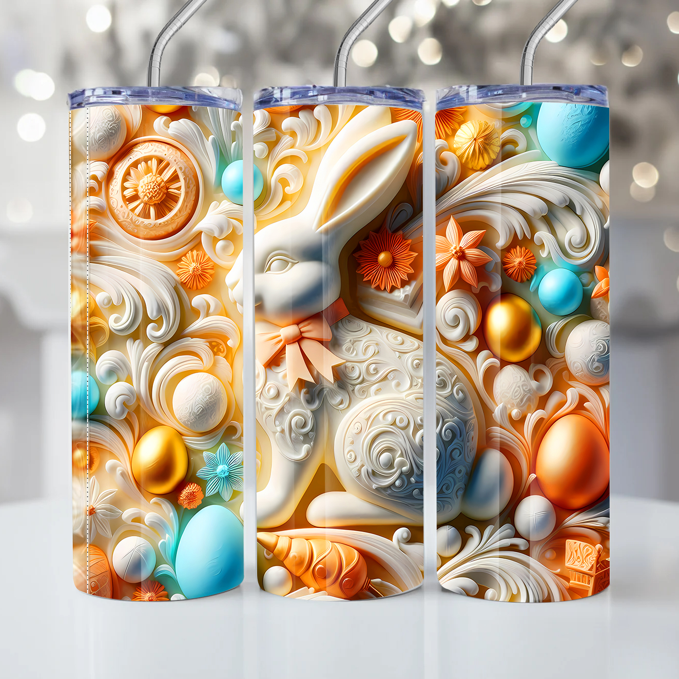 58 – Easter 3D – Milan Templates – tumbler mkp