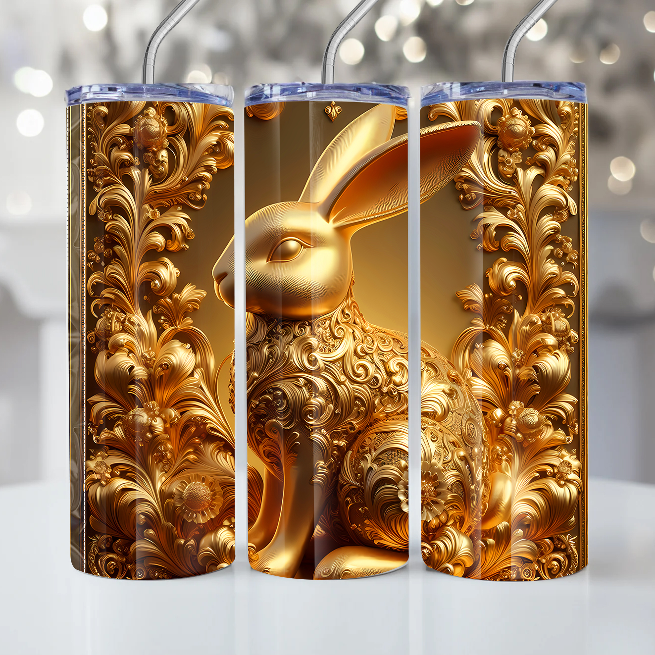 70 – Easter 3D – Milan Templates – tumbler mkp