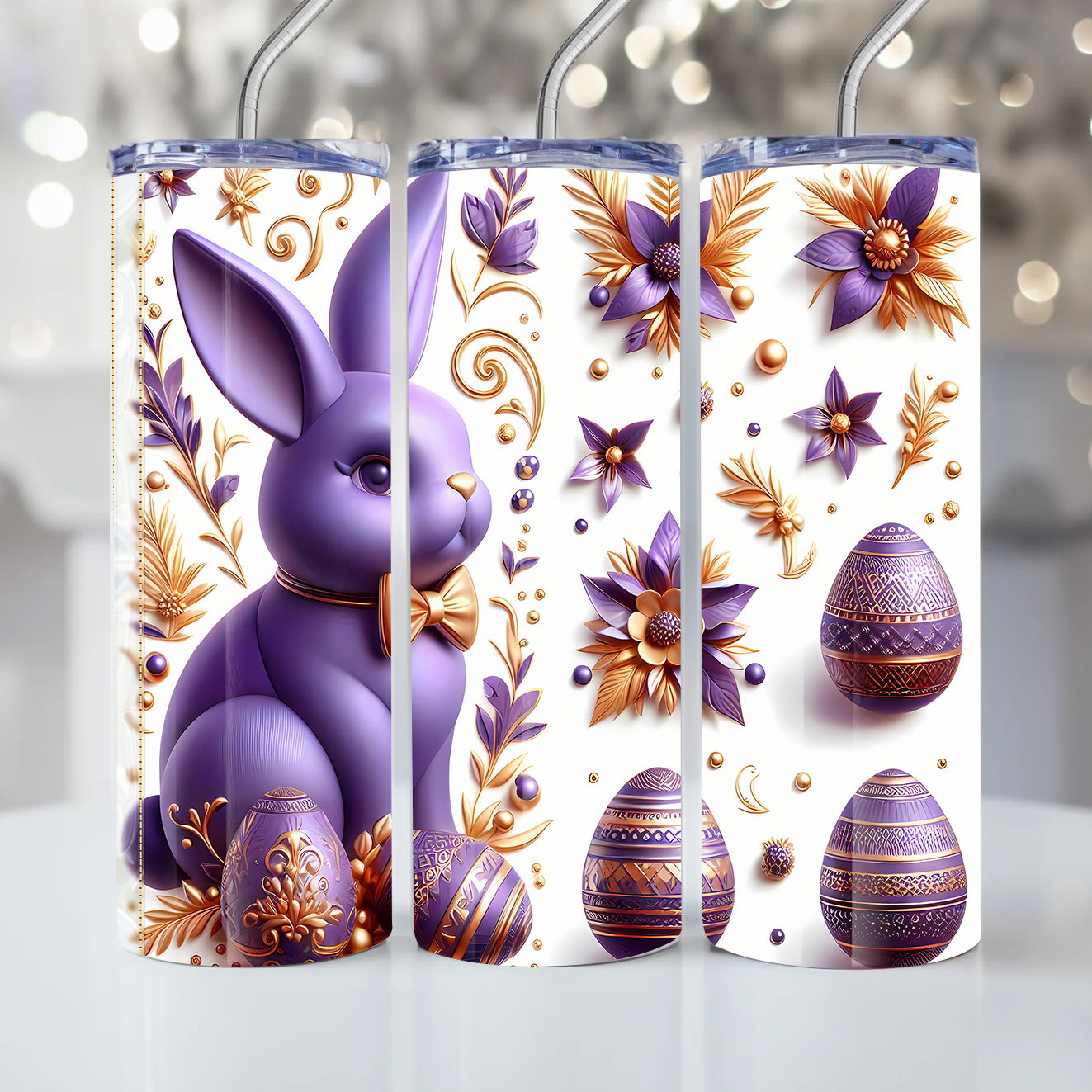 90 – Easter 3D – Milan Templates – tumbler mkp