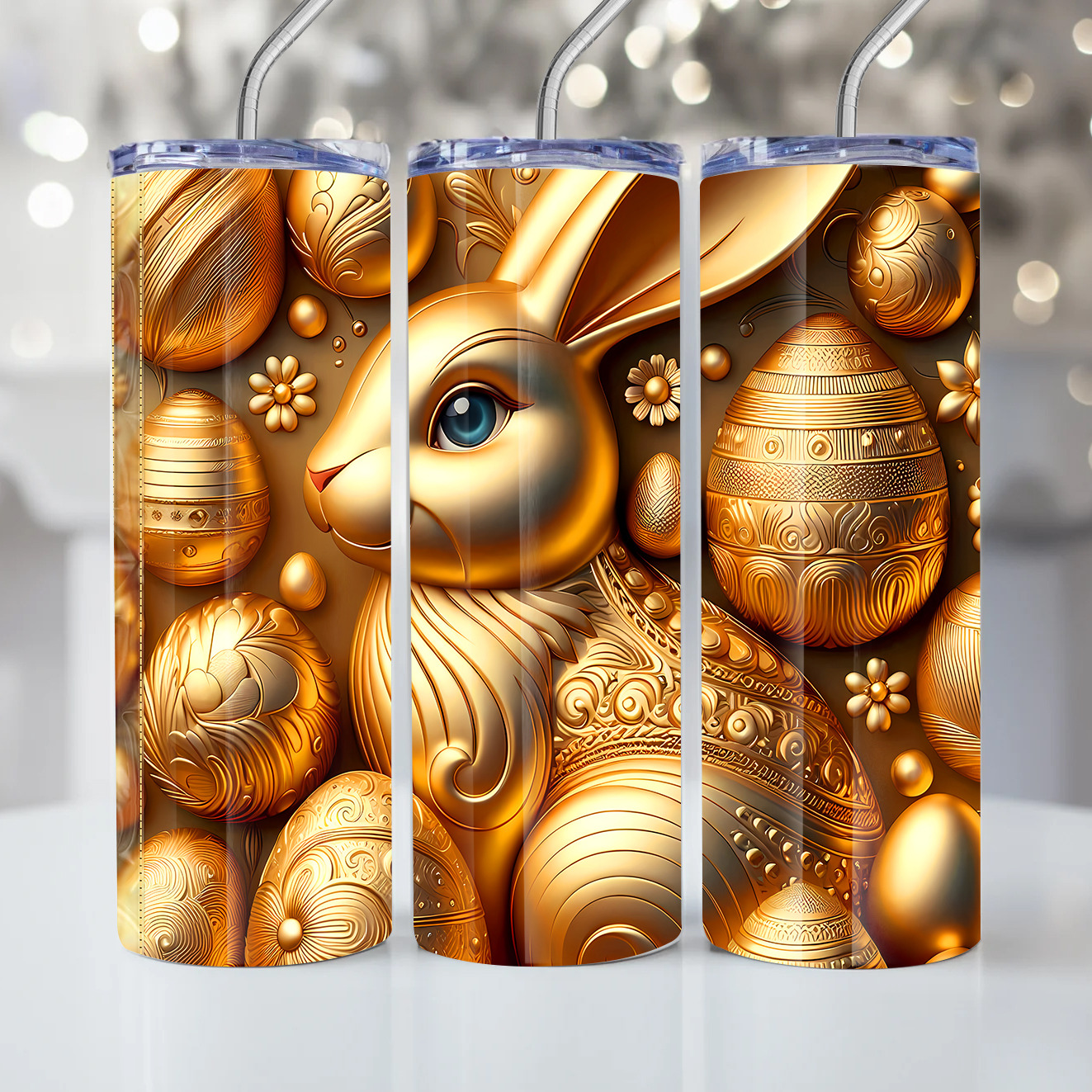 97 – Easter 3D – Milan Templates – tumbler mkp