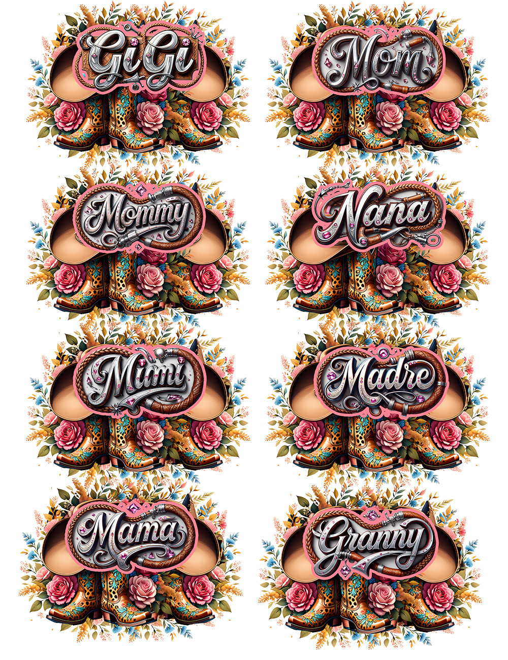 GiGi – Old West style mother – Tumbler – mkp 2
