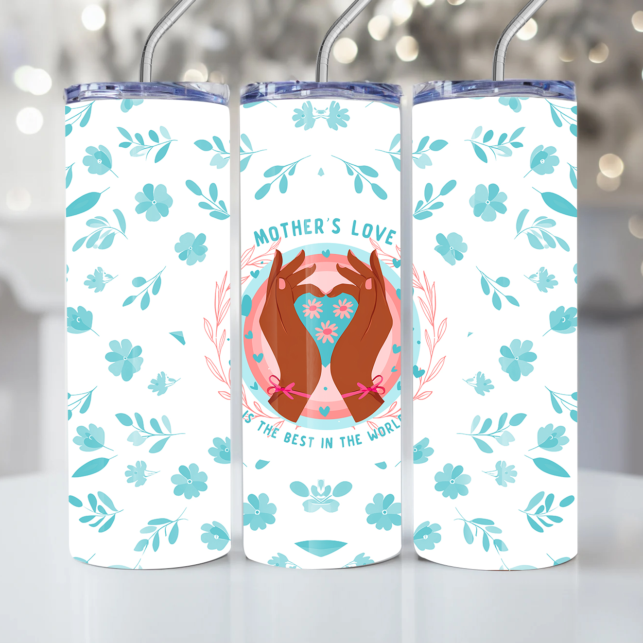 Mothers LOVE – Milan Templates – Blue – tumbler – mkp