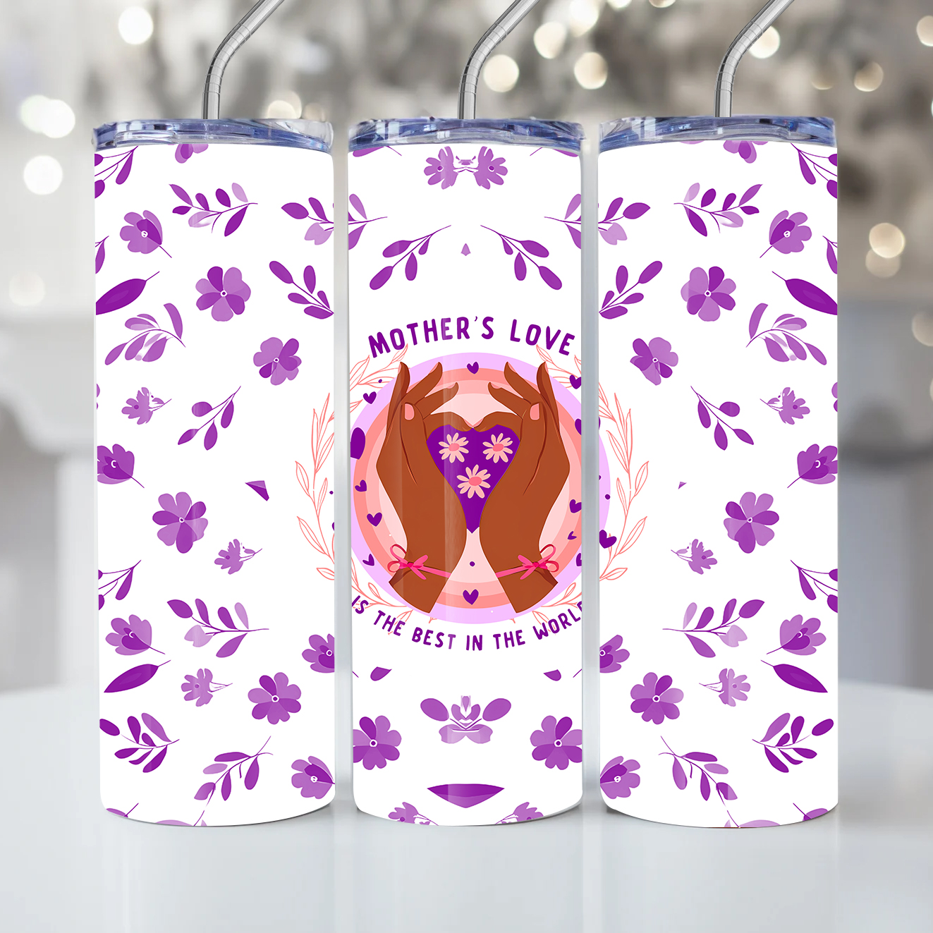 Mothers LOVE – Milan Templates – Purple – tumbler – mkp
