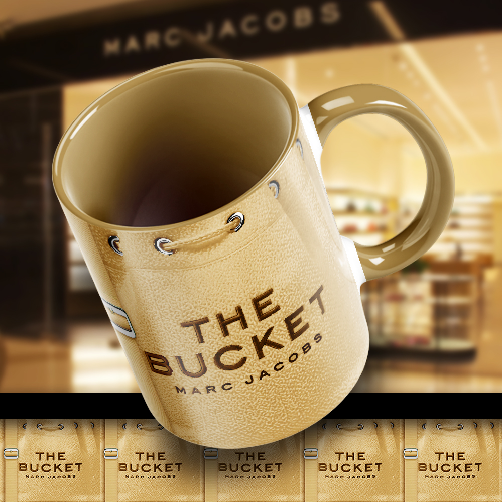 Beige – The Bucket – M Jacob – mug – mkp